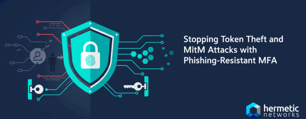 Cybersecurity professional implementing phishing-resistant MFA for a Richmond business to prevent token theft and man-in-the-middle attacks.