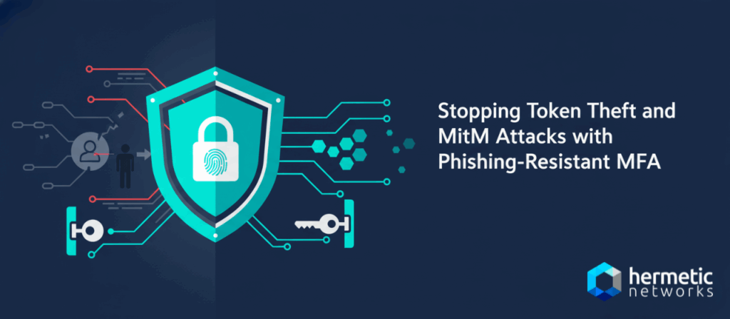 Cybersecurity professional implementing phishing-resistant MFA for a Richmond business to prevent token theft and man-in-the-middle attacks.