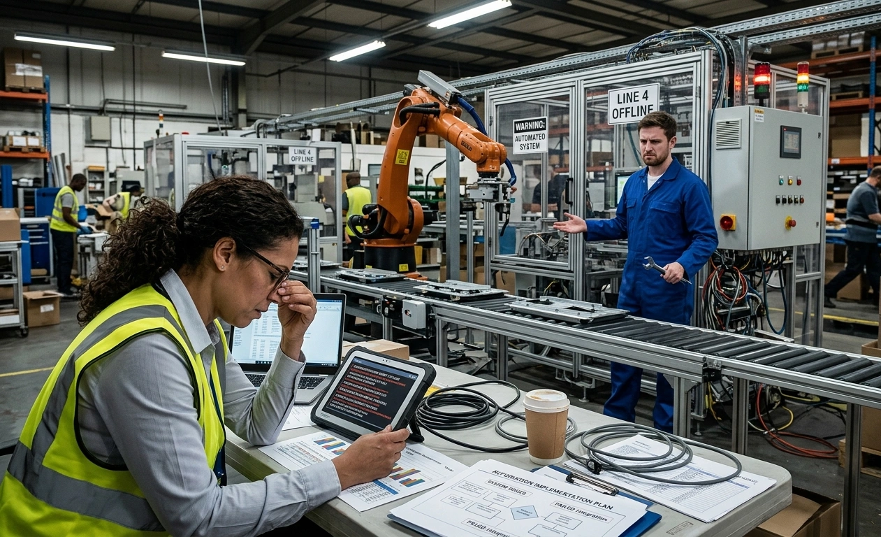 Businesses Struggle With Automation